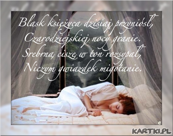 Czarodziejskiej nocy granie...