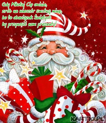 Cześć! Tu Św. Mikołaj! Byłeś grzeczny? 