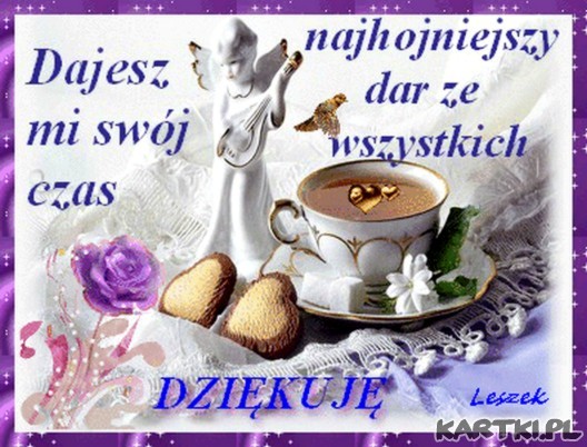 Dajesz mi swój ...