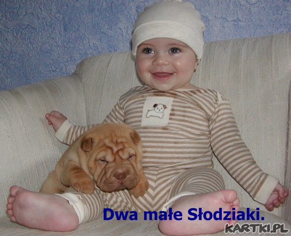 Dwa małe słodziaki.