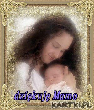 dziękuję Mamo