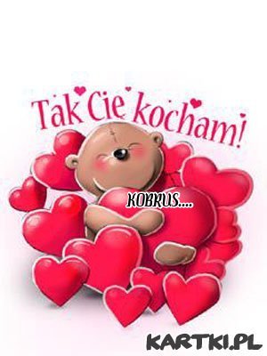 KOCHAM CIĘ SKARBIE