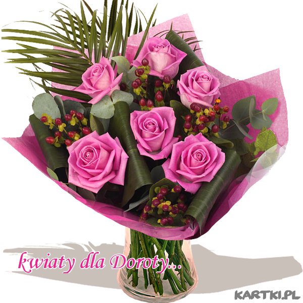Kwiaty dla Doroty