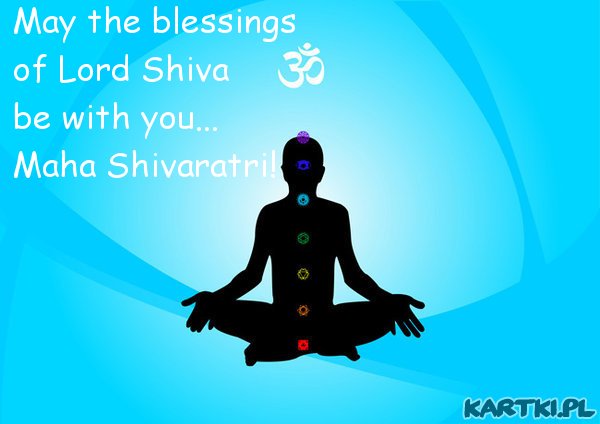 May the blessings of Lord Shiva be with you... Maha Shivaratri!