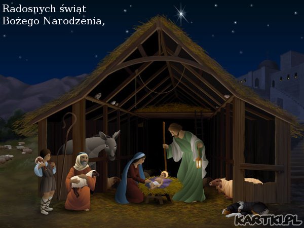 "Mizerna cicha, stajenka licha, pełna niebieskiej chwały, oto lezący przed nami śpiący w promieniach – Jezus mały"