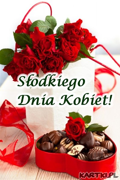 Moc radości i słodyczy dziś od serca Tobie życzę...