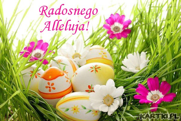 Niech Wielkanocne życzenia pełne nadziei i miłości przyniosą sercu zadowolenie dzisiaj i w przyszłości.