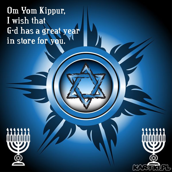 Om Yom Kippur...