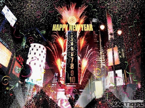 only on times square new years eve 2012