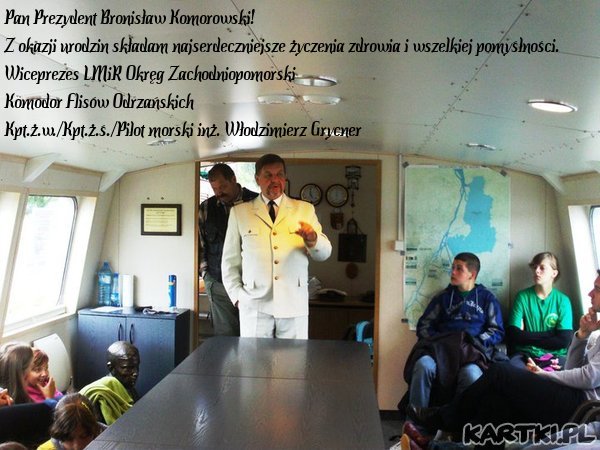 Pan Prezydent Bronisław Komorowski