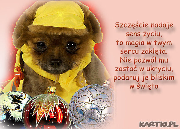Pogodnych Świąt Bożego Narodzenia