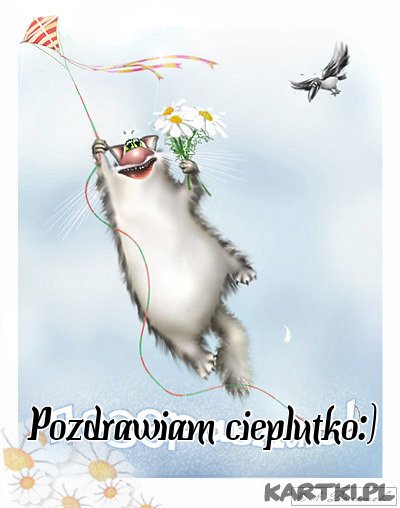 Pozdrawiam cieplutko