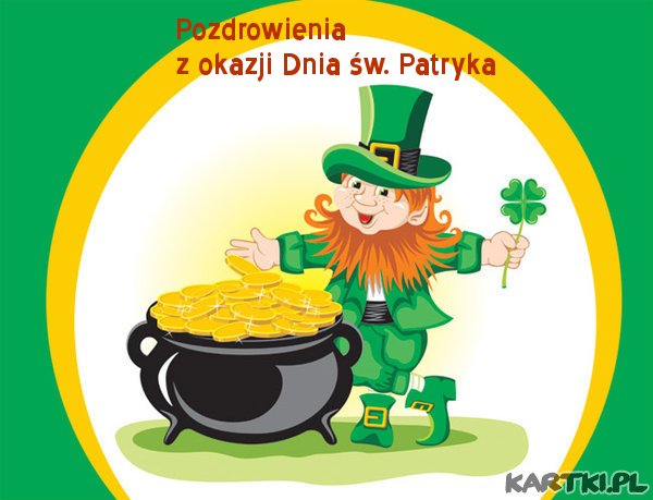 Pozdrowienia z okazji Dnia św. Patryka