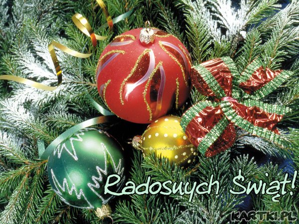 Radosnych Świąt!