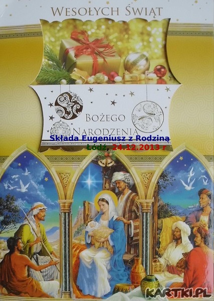 Radosnych Świąt Bożego Narodzenia