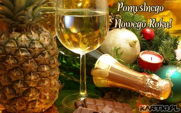 Roku pomyślnego, niech obficie da co ma najlepszego!
