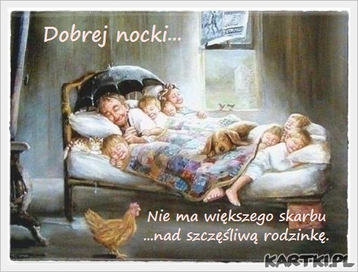 Szczęśliwa rodzinka to skarb.