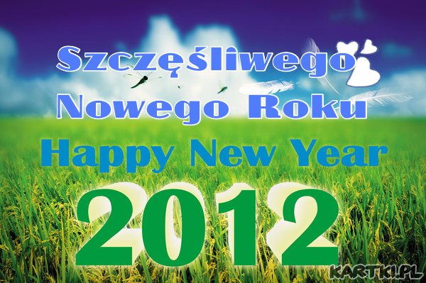 Szczęśliwego Nowego Roku 2012!