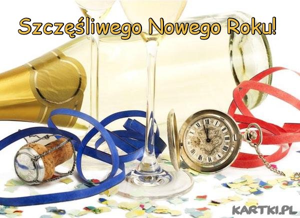 Szczęśliwego Nowego Roku