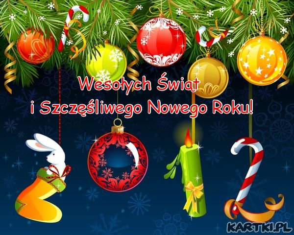 Szczęśliwego Nowego Roku