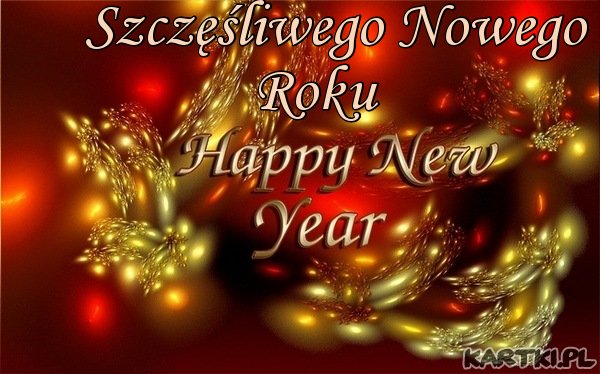 Szczęśliwego Nowego Roku!
