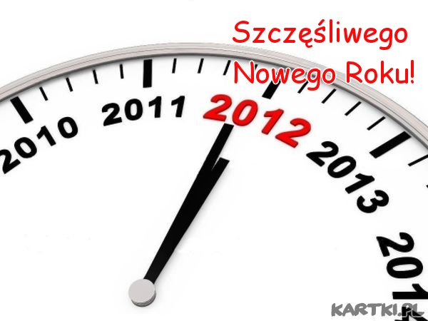 Szczęśliwego Nowego Roku