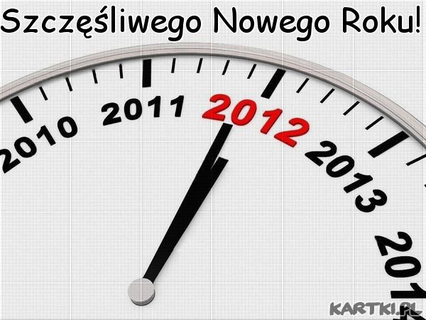 Szczęśliwego Nowego Roku