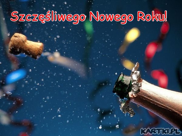 Szczęśliwego Nowego Roku