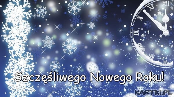 Szczęśliwego Nowego Roku