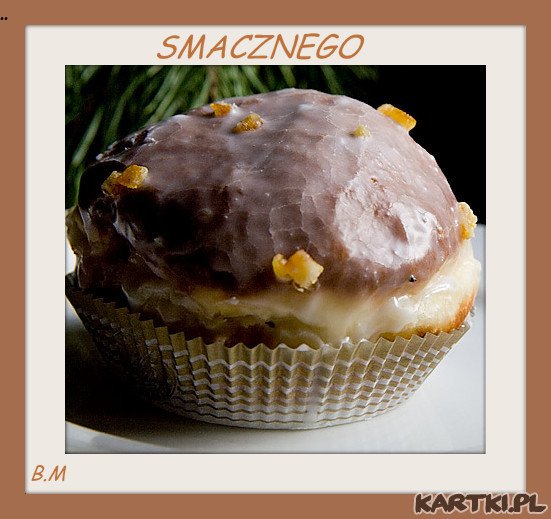 Tłusty czwartek .zapraszam na pączka.