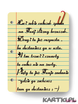 W DNIU IMIENIN ŻYCZĘ CI.....