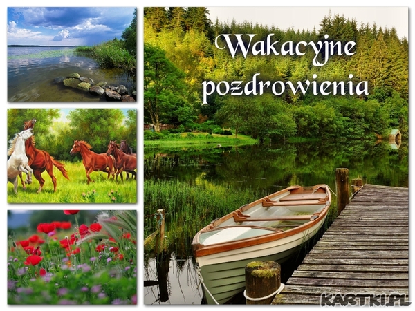 Wakacyjne pozdrowienia