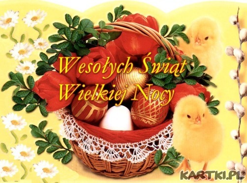 Wesołych świąt Wielkanocnych