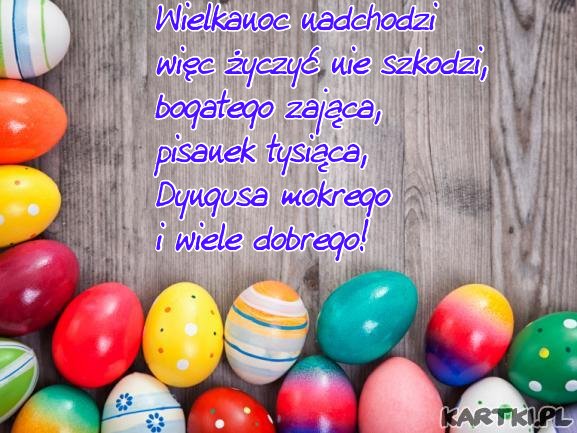 Wielkanoc nadchodzi...