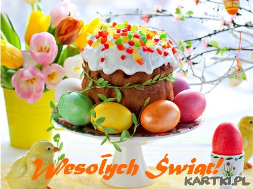 Wielkanocne pozdrowienia i Wesołych Świąt życzenia!
