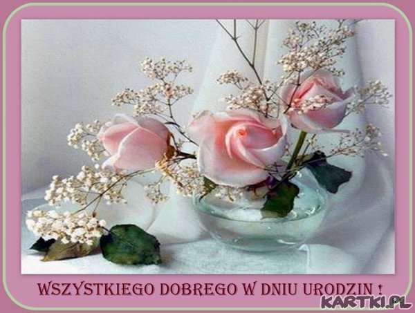 * Z SERDECZNYMI ŻYCZENIAMI *