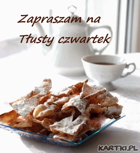 Zapraszam na tłusty czwartek