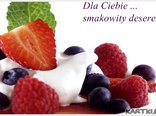 Dla Ciebie...smakowity deserek.