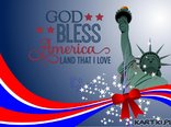 God bless America,land that I love