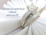 Gratulacje z okaji zareczyn