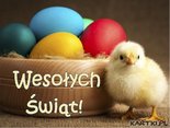 Jajek pięknych kolorowych, Świąt wesołych oraz zdrowych!