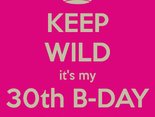 Keep calm - 30 birthday