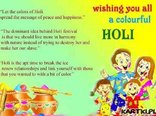 Let the colors of Holi
