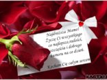 Mamo kocham Cię całym sercem