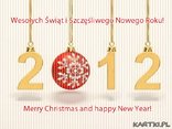 Merry Christmas and happy New Year 2012