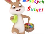 Wiosna idzie a z nią Święta, ktoś o Tobie dziś pamięta, życzy jajek kolorowych, Świąt radosnych oraz zdrowych! 
