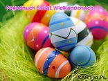 Zdrowych i Pogodnych Świąt Wielkanocnych. Zdrowych, Pogodnych Świąt Wielkanocnych, pełnych wiary, nadziei i miłości. Radosnego, wiosennego nastroju 